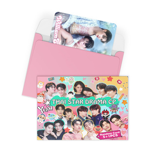 144 pièces/boîte Thaïlande GMMTV CP Pack d'enveloppes de cartes aléatoires GeminiForth WilliamEst Forcebook DAOUOFFROAD Collection Vente en gros - Product Image 4