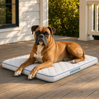 11cm Stützende, gesteppte Outdoor-Hundematte für Überdachte Veranden und große Hunde – OEM