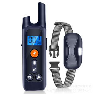 Collar de Adiestramiento Remoto para Perros, 1000M, Impermeable, con Descarga Eléctrica, Multifunción - Product Image 2