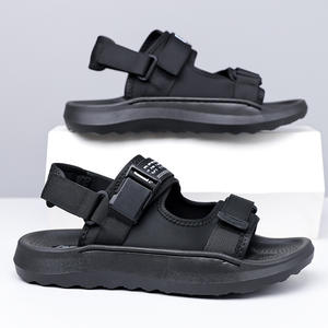 Pantoufles d'extérieur décontractées pour hommes, semelle souple et confortable, double usage pour la conduite et les activités de plein air, sandales de plage polyvalentes - Product Image 4