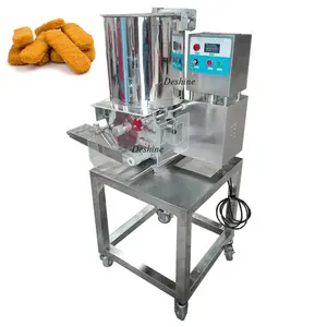 Industrielle automatische Fisch Rindfleisch Burger Patty Nuggets Moulding Forming Pressing Shaping Fleisch pastete Making Machine