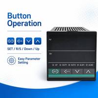 Contrôleur de température PID, précision 0,3 %, thermocouple RTD, entrée universelle, sortie relais SSR