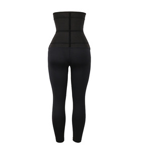 กางเกงรัดรูปเอวยางยืดสำหรับผู้หญิงกางเกงโยคะฟิตเนสระบายอากาศได้ - Product Image 3
