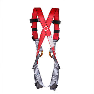 ANT5PPEハイロッククライミング落下防止ハーネス子供用全身レスキュー安全ベルト、ダブルハンギングポイント付き - Product Image 2