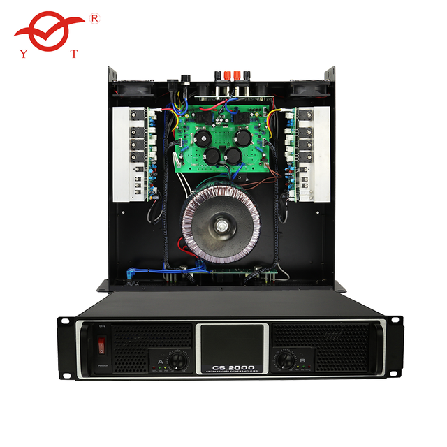 YATAO 1u Amplifier Digital Power Amplifair Professional Audio 2.0 Dc
