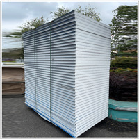 Paneles Estructurales Aislantes, Paneles Sándwich de EPS, Acero Galvanizado, Resistentes al Fuego, Ecológicos, Modernos, para Paredes Exteriores y Techos de Hoteles y Casas