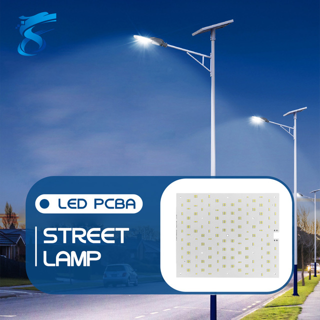 High-Power LED Street Light  Aluminum PCB for SMD IP65 for Solar/AC/DC Power Supply