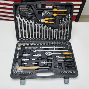 107pcs CR-V Socket Wrench Set Hand <strong>Tools</strong> in Plastic Case OEM Supported Box <strong>Spanner</strong> <strong>Tools</strong> - Product Image 2