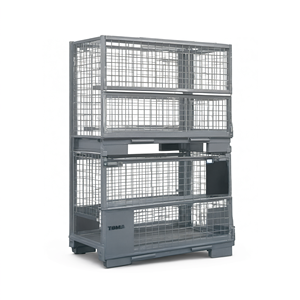 Contenedor de Alambre Metálico Gitterbox para Palets, Jaula de Malla Metálica para Palets - Product Image 1