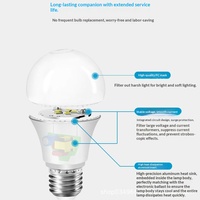 Ampoule LED Économique d'Énergie E27 Culot à Vis Puissance Maximale Protection des Yeux Utilisation Jardin Lampe Globe Certifiée CE Dimmable 25000 Heures 55
