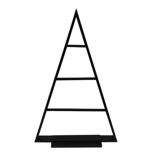 Venta al por mayor a granel de alta calidad MDF Board Color negro X-Mas Tree para decoraciones de Navidad de interior hecho a mano personalizado - Product Image 1