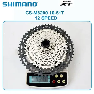 Grupo de Transmisión SHIMANO Deore <span class=keywords><strong>XT</strong></span> Di2 M8250 para Bicicleta de Montaña, 12 <span class=keywords><strong>Velocidades</strong></span>, SW RD M8250 CS-M8200 <span class=keywords><strong>10</strong></span>-51T, <span class=keywords><strong>Cadena</strong></span> M8100, Sistema de Cambio Electrónico Inalámbrico - Product Image 4