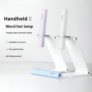 Lámpara UV LED Profesional Mini para Uñas, Portátil, a Batería, Secador de Uñas de Gel con Estampador de Silicona para Salones, Muestra Gratis - Product Image 2