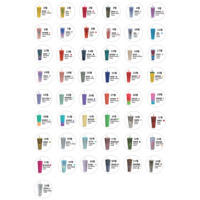 Tasses à langer noir et or mat réutilisable couleur froide bouteille d'eau en plastique PS fête adultes contemporain café thé tasses en céramique