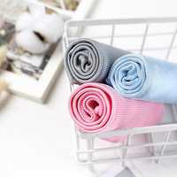 Chiffon de nettoyage en microfibre sans peluches effet écaille de poisson pour vitres, sans traces, serviette de polissage magique nano pour fenêtres et miroirs