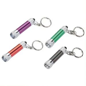 Promotional <b>Gifts</b> Custom Colourful Mini Keyring Cob Flashlight 5 LED <b>Small</b> Pocket Custom Mini Torch Aluminum Keychain Flashlight - Product Image 4
