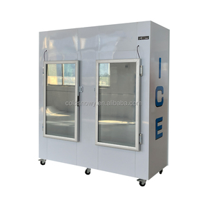 La porta interna di vetro di stoccaggio del ghiaccio di stoccaggio del ghiaccio del frigorifero di alta qualità non sarà mai usata come frigorifero - Product Image 5