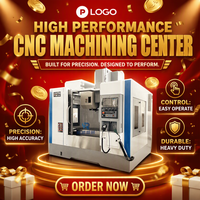 Centro de Mecanizado CNC Vertical Vmc855, Mesa de 1000*550mm, Fresadora CNC
