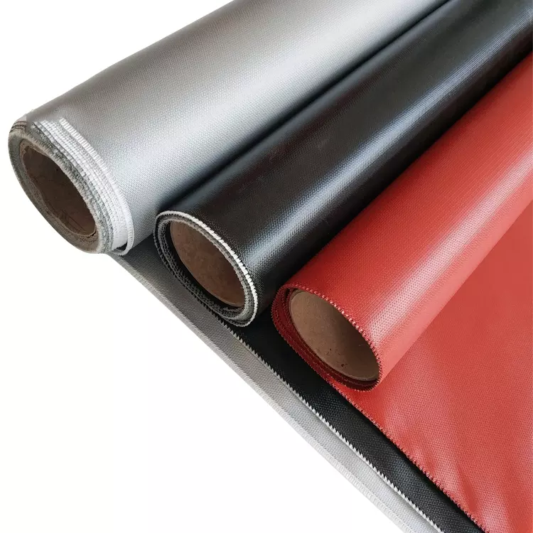 Стекловолоконная ткань с силиконовым покрытием