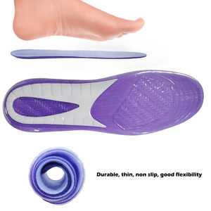 Semelles intérieures antidérapantes en gel TPE pour chaussures de sport et de course, idéales pour le soin des pieds et le traitement de la fasciite plantaire – Vente directe usine - Product Image 2