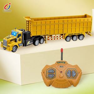 1:48 RC 엔지니어링 트럭 RC 덤퍼 플라스틱 덤프 트럭 장난감 건설 원격 제어 장난감 덤프 트럭 차량 - Product Image 2