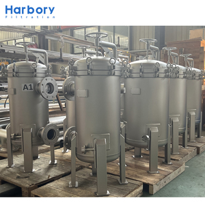 Thiết Bị Lọc 6 12 Đa Túi Lọc Nhà Ở Xử Lý Nước Hóa Chất SS 304 Lọc Nhà Ở - Product Image 6