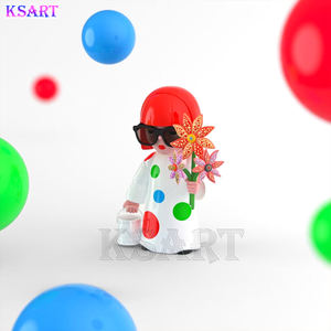 Poupée <span class=keywords><strong>Yayoi</strong></span> Kusama, décoration de table, art déco, sculpture, décoration manuelle, artisanat en résine, cadeau - Product Image 5