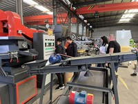 Séparateur électrostatique pour tri de fils de cuivre 300 kg/h, tri de déchets de fils de cuivre, taux de séparation élevé