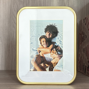 Cornice Fotografica in Alluminio a Basso Costo Direttamente dalla Fabbrica, Formato <span class=keywords><strong>A4</strong></span> 5x7, Design Creativo, da Tavolo o da Parete, Moderna e Popolare - Product Image 3