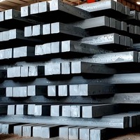 Fabrication professionnelle en exportation personnalisée 5sp 100x100 billettes d'acier carrées damas faites 38 mm