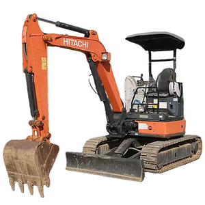 Petite pelleteuse hydraulique à chenilles Hitachi ZX30U japonaise d'occasion, à faible temps de travail - Product Image 1