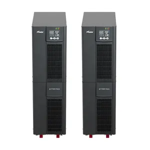 10KVA 10K Online Transformerless Commercial PF1 UPS for Office Back Up with Inbuilt Battery