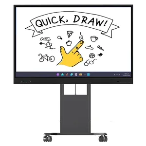 New 75 Inch Touch Screen Monitors Interactive Flat Panel Display Smart Touch Boards 65/86/98/110 Inch