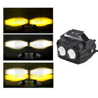 Nouveau phare stroboscopique OEM U10 à commande par interrupteur, projecteurs LED haute luminosité 4x4 pour motos, projecteur laser, feu antibrouillard IP67