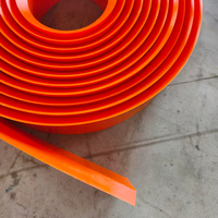 Plinthe en polyuréthane de qualité supérieure pour convoyeurs de charbon/de mines |   Caoutchouc de protection anti-abrasion en PU pour jupes de protection, dureté 55-95A, plusieurs types
