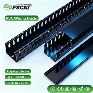 Canalina per Cavi in <span class=keywords><strong>PVC</strong></span> FSCAT, Senza Alogeni, Ignifuga, Certificata CE ROHS, Resistente ai Raggi UV, Facile da Installare - Product Image 2