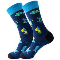 2024 Anti fongique argent Sport Grip Football floue nouveauté hommes robe coloré heureux drôle chaussettes personnalisées