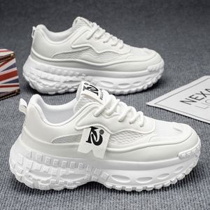 Zapatillas Deportivas Casuales para Hombre, Nuevas, de Alta Calidad, con Suela Antideslizante, Marca de Moda, Blancas, con Plataforma Interna para Aumentar la Altura - Product Image 4