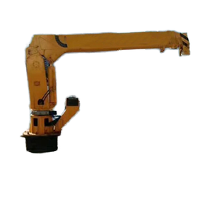 Grue <span class=keywords><strong>hydraulique</strong></span> de chantier naval à flèche télescopique 25 tonnes, grue de levage 1 tonne pour bateau - Product Image 1