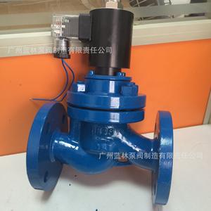 Válvula Solenoide de Acero Inoxidable ZBSF, Válvula de Control de Alta Presión a Prueba de Explosiones de Alta Temperatura con Pistón Pilotado y Brida - Product Image 4