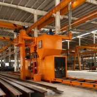 Machine de grenaillage industriel à gaz LPG pour plaques en acier et surfaces métalliques, pour le nettoyage des métaux