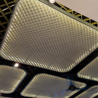 Panel de ratán sintético para techo ondulado de ratán de mimbre de plástico LTR para decoración de Hotel al aire libre
