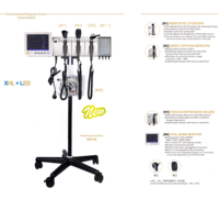 Otoscope vétérinaire professionnel Support ORL humain général Système de diagnostic intégré Ophtalmoscope