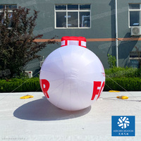 5.5m Géant Publicité Gonflable Dirigeable Modèle Événement Décoratif Ballon Suspendu Gonflables Innovants pour une Promotion Efficace