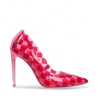 Chaussures de luxe de marques célèbres pour femmes Nouvelle arrivée Chaussures et sacs italiens Ensemble Pointed Toe Spike Heels Femmes Chaussures habillées