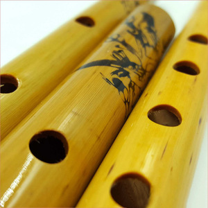 Flûtes verticales en gros pour étudiants débutants, modèles Piccolo, flûte en bambou, sifflet en bois - Product Image 4