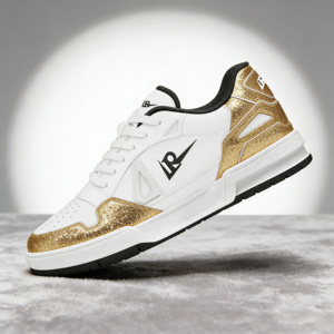 Zapatillas blancas Greatshoes para hombre, zapatillas personalizadas para chico, zapatillas deportivas para hombre, estilo skate, zapatillas casuales. - Product Image 2