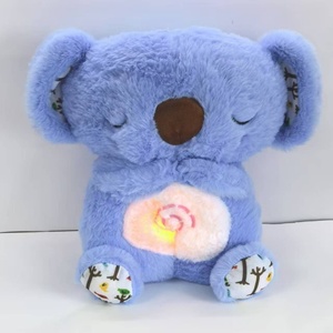 Juguete de Peluche de Koala Musical Brillante y Respirable, Adorable y Relajante, de Algodón PP, Muñeco para Dormir para Bebés, Tamaños Personalizados, Unisex - Product Image 5