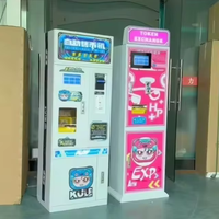 Distributeur automatique de billets ATM à monnayeur en métal et plastique haute sécurité, économique, avec garantie d'un an, en anglais