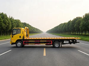 Nouveau camion de dépannage 1SUZU 700P 4x2, un pour deux, avec plateau, pour le remorquage de voitures et l'assistance routière - Product Image 4